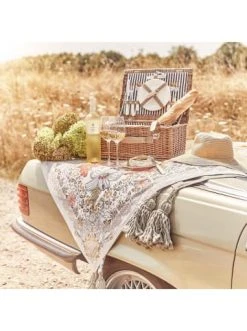 Billig 😍 Heimtextilien Butlers Picknickdecke L 175 X B 154cm BETWEEN FLOWERS In Creme Günstig Kaufen 👍 -Butlers Geschaft butlers picknickdecke l 175 x b 154cm between flowers in creme 7