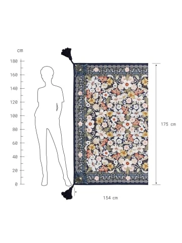 Angebote 🎉 Heimtextilien Butlers Picknickdecke L 175 X B 154cm BETWEEN FLOWERS In Dunkelblau Günstig Kaufen ✔️ 6 Angebote 🎉 Heimtextilien Butlers Picknickdecke L 175 X B 154cm BETWEEN FLOWERS In Dunkelblau Günstig Kaufen ✔️ – Bild 4