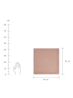 Blitzangebot ⭐ Heimtextilien Butlers Serviette L 42 X B 42cm LOOM In Rosé Günstig Kaufen 🎁 -Butlers Geschaft butlers serviette l 42 x b 42cm loom in rose 2
