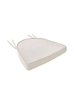 Brandneu 🔔 Garten & Balkon Butlers Sitzkissen Halbrund ACACIA SPRINGS In Natur Günstig Kaufen 🎉