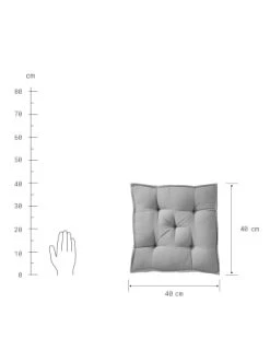 Top 10 ✔️ Garten & Balkon Butlers Sitzkissen L 40 X B 40cm SOLID In Grau Günstig Kaufen 👏 -Butlers Geschaft butlers sitzkissen l 40 x b 40cm solid in grau 2