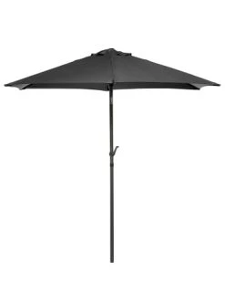 Bestpreis 🧨 Garten & Balkon Butlers Sonnenschirm Halbrund Mit Knickgelenk Und Kurbel SIESTA In Anthrazit Günstig Kaufen 🥰 -Butlers Geschaft butlers sonnenschirm halbrund mit knickgelenk und kurbel siesta in anthrazit 4