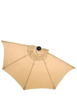 Schlussverkauf 🧨 Garten & Balkon Butlers Sonnenschirm Halbrund Mit Knickgelenk Und Kurbel SIESTA In Beige Günstig Kaufen ❤️ -Butlers Geschaft butlers sonnenschirm halbrund mit knickgelenk und kurbel siesta in beige 4