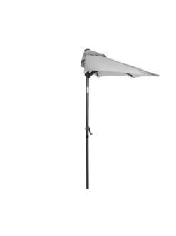 Top 10 🎁 Garten & Balkon Butlers Sonnenschirm Halbrund Mit Knickgelenk Und Kurbel SIESTA In Hellgrau Günstig Kaufen 🤩