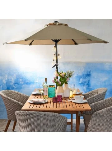 Butlers Sonnenschirm mit Kurbel Ø250m SIESTA in Beige günstig kaufen Aktion 😍 Garten & Balkon Butlers Sonnenschirm Mit Kurbel Ø250m SIESTA In Beige Günstig Kaufen ✔️ -Butlers Geschaft butlers sonnenschirm mit kurbel o250m siesta in beige 5