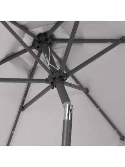 Blitzangebot 🥰 Garten & Balkon Butlers Sonnenschirm Mit LED-Solar-Lichter Ø180cm SUN & STARS In Hellgrau Günstig Kaufen 🎁 -Butlers Geschaft butlers sonnenschirm mit led solar lichter o180cm sun and stars in hellgrau 5