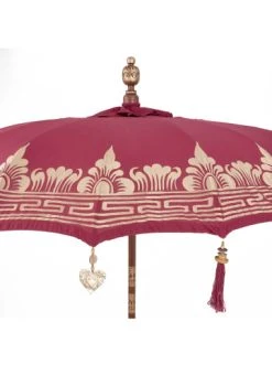 Blitzangebot 👍 Garten & Balkon Butlers Sonnenschirm Ø180cm ORIENTAL LOUNGE In Dunkelrot Günstig Kaufen 🛒 -Butlers Geschaft butlers sonnenschirm o180cm oriental lounge in dunkelrot 3