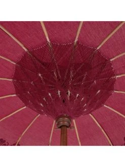 Blitzangebot 👍 Garten & Balkon Butlers Sonnenschirm Ø180cm ORIENTAL LOUNGE In Dunkelrot Günstig Kaufen 🛒 -Butlers Geschaft butlers sonnenschirm o180cm oriental lounge in dunkelrot 5