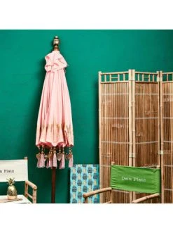 Schlussverkauf ✔️ Garten & Balkon Butlers Sonnenschirm Ø180cm ORIENTAL LOUNGE In Pink Günstig Kaufen 😍 -Butlers Geschaft butlers sonnenschirm o180cm oriental lounge in pink 1