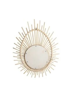 Bester Verkauf 💯 Dekoration Butlers Spiegel Oval L 50 X B 40cm SUNNA In Natur Günstig Kaufen 💯 -Butlers Geschaft butlers spiegel oval l 50 x b 40cm sunna in natur 4