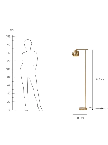 Rabatt 🛒 Lampen & Leuchten Butlers Stehlampe LUMINAIRE In Gold Günstig Kaufen ❤️ 5 Rabatt 🛒 Lampen & Leuchten Butlers Stehlampe LUMINAIRE In Gold Günstig Kaufen ❤️ – Bild 3