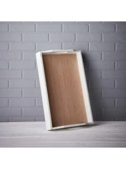 Auslauf 🔔 Küche Butlers Tablett Mit Griffen L 55 X B 35cm CAMPAGNE In Weiß Günstig Kaufen 🤩 -Butlers Geschaft butlers tablett mit griffen l 55 x b 35cm campagne in weiss 1