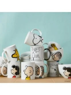 Auslauf ❤️ Küche Butlers Tasse Comic Cookies PEANUTS In Schwarz-Weiß Günstig Kaufen 🌟 -Butlers Geschaft butlers tasse comic cookies peanuts in schwarz weiss 4