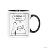 Schlussverkauf 😀 Küche Butlers Tasse Comic Sleeping PEANUTS In Schwarz-Weiß Günstig Kaufen 🌟