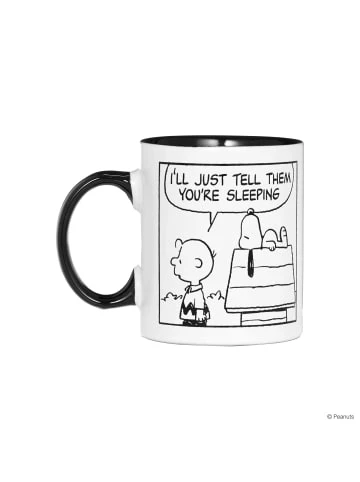 Schlussverkauf 😀 Küche Butlers Tasse Comic Sleeping PEANUTS In Schwarz-Weiß Günstig Kaufen 🌟 5 Schlussverkauf 😀 Küche Butlers Tasse Comic Sleeping PEANUTS In Schwarz-Weiß Günstig Kaufen 🌟 – Bild 3