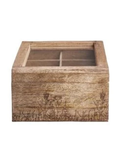 Neu 🤩 Küche Butlers Teebox Mit Blumen-Lasergravur L 23 X B 18cm TEA TIME In Braun Günstig Kaufen 💯 -Butlers Geschaft butlers teebox mit blumen lasergravur l 23 x b 18cm tea time in braun 3