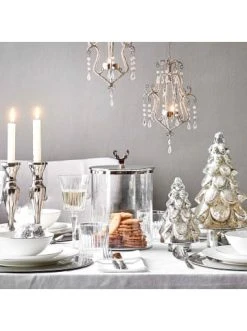 Neu 🛒 Dekoration Butlers Teelicht Chandelier Höhe 20cm ROYAL HEIGHTS In Silber Günstig Kaufen 🔔 -Butlers Geschaft butlers teelicht chandelier hohe 20cm royal heights in silber 3