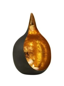 Brandneu ⌛ Dekoration Butlers Teelichthalter Höhe 20cm DELIGHT In Schwarz-Gold Günstig Kaufen 😉 -Butlers Geschaft butlers teelichthalter hohe 20cm delight in schwarz gold 3