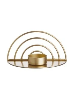 Am billigsten ⌛ Dekoration Butlers Teelichthalter Regenbogen B 14 X T 7cm SHINE In Gold Günstig Kaufen 👍