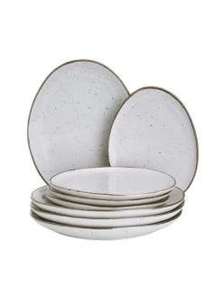 Neu 🔥 Küche Butlers Teller-Set 8-tlg. FINCA In Grau Günstig Kaufen 😉