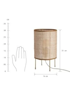 Schlussverkauf 🧨 Lampen & Leuchten Butlers Tischlampe STILO In Natur-Gold Günstig Kaufen 😍 -Butlers Geschaft butlers tischlampe stilo in natur gold 3