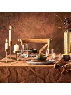 Schlussverkauf ⭐ Küche Butlers Tischläufer L 160 X 50cm RIGA In Braun Günstig Kaufen 🎁 -Butlers Geschaft butlers tischlaufer l 160 x 50cm riga in braun 1