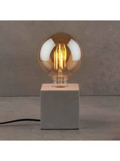 Beste Bewertungen von 😉 Lampen & Leuchten Butlers Tischleuchte Mit Betonfuß 10x10 Cm STILO In Hellgrau Günstig Kaufen ⌛ -Butlers Geschaft butlers tischleuchte mit betonfuss 10x10 cm stilo in hellgrau 1