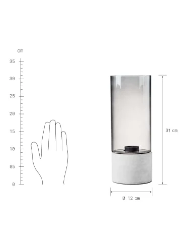 Butlers Tischleuchte mit Betonfuß und Glasschirm STILO in Hellgrau günstig kaufen Brandneu 🤩 Lampen & Leuchten Butlers Tischleuchte Mit Betonfuß Und Glasschirm STILO In Hellgrau Günstig Kaufen ✨ -Butlers Geschaft butlers tischleuchte mit betonfuss und glasschirm stilo in hellgrau 2