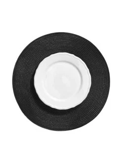 Angebote ⭐ Heimtextilien Butlers Tischset Ø38cm AMBIENTE In Schwarz Günstig Kaufen ✨ -Butlers Geschaft butlers tischset o38cm ambiente in schwarz 2