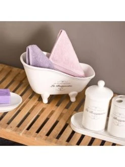 Top 10 🔥 Haushalt Butlers Utensilienbehälter Badewanne SALON BEAUTÉ In Creme Günstig Kaufen ⌛ -Butlers Geschaft butlers utensilienbehalter badewanne salon beaute in creme 2