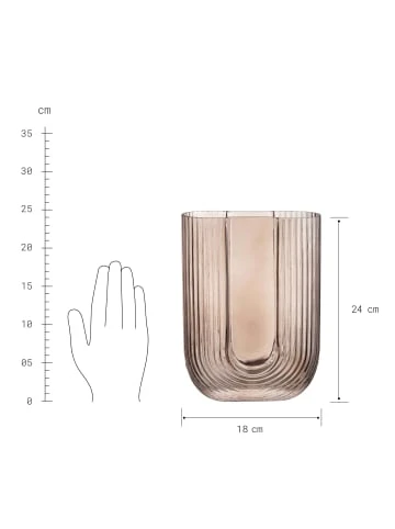 Am billigsten 🔔 Dekoration Butlers Vase Circle Höhe 24cm RAINBOW In Dunkelgrau Günstig Kaufen 🎁 6 Am billigsten 🔔 Dekoration Butlers Vase Circle Höhe 24cm RAINBOW In Dunkelgrau Günstig Kaufen 🎁 – Bild 4