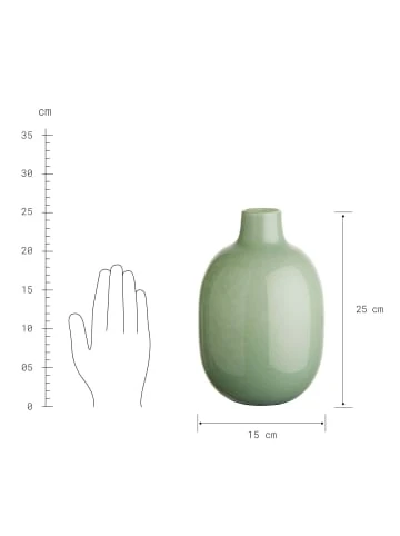 Top 10 👍 Dekoration Butlers Vase Höhe 25cm JADE In Pastellgrün Günstig Kaufen 👍 5 Top 10 👍 Dekoration Butlers Vase Höhe 25cm JADE In Pastellgrün Günstig Kaufen 👍 – Bild 3