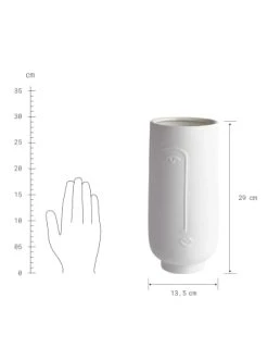 Angebote 😉 Dekoration Butlers Vase Höhe 29cm LINE ART In Weiß Günstig Kaufen 💯 9 Angebote 😉 Dekoration Butlers Vase Höhe 29cm LINE ART In Weiß Günstig Kaufen 💯 -Butlers Geschaft butlers vase hohe 29cm line art in weiss 2