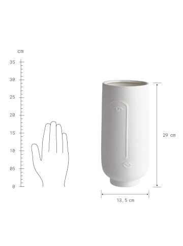 Angebote 😉 Dekoration Butlers Vase Höhe 29cm LINE ART In Weiß Günstig Kaufen 💯 5 Angebote 😉 Dekoration Butlers Vase Höhe 29cm LINE ART In Weiß Günstig Kaufen 💯 – Bild 3