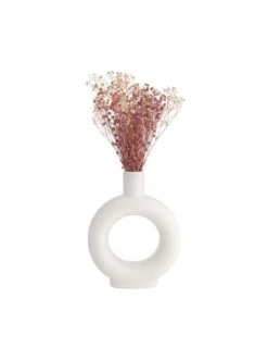 Billig 🎉 Dekoration Butlers Vase Höhe 30cm LOOP In Weiß Günstig Kaufen 🤩 -Butlers Geschaft butlers vase hohe 30cm loop in weiss 2