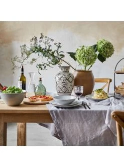 Brandneu 🔥 Dekoration Butlers Vase Höhe 33cm MOROCCO In Creme-Grau Günstig Kaufen ❤️ -Butlers Geschaft butlers vase hohe 33cm morocco in creme grau 5