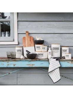 Angebote 🔥 Küche Butlers Vorratsdose Coffee 1100ml KARLTON BROS. In Weiß Günstig Kaufen 🌟 -Butlers Geschaft butlers vorratsdose coffee 1100ml karlton bros in weiss 4