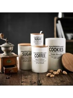 Blitzangebot 😀 Küche Butlers Vorratsdose Sugar 1100ml KARLTON BROS. In Weiß Günstig Kaufen 💯 -Butlers Geschaft butlers vorratsdose sugar 1100ml karlton bros in weiss 1