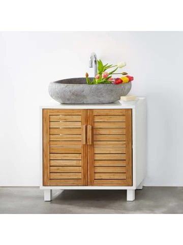 Budget 🎉 Möbel Butlers Waschbeckenunterschrank WHITE SANDS In Natur-Weiß Günstig Kaufen 🔔 16 Budget 🎉 Möbel Butlers Waschbeckenunterschrank WHITE SANDS In Natur-Weiß Günstig Kaufen 🔔 – Bild 14