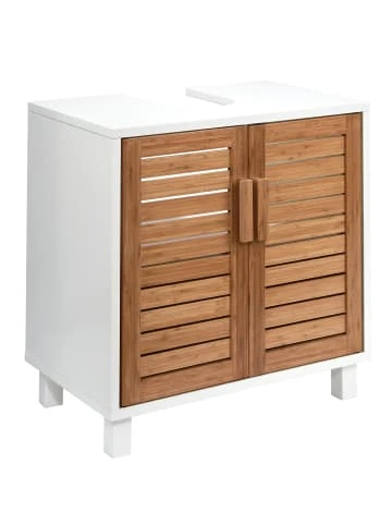 Budget 🎉 Möbel Butlers Waschbeckenunterschrank WHITE SANDS In Natur-Weiß Günstig Kaufen 🔔 3 Budget 🎉 Möbel Butlers Waschbeckenunterschrank WHITE SANDS In Natur-Weiß Günstig Kaufen 🔔