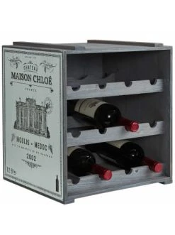 Billig 🎁 Möbel Butlers Weinregal VINOTHEK In Hellgrau Günstig Kaufen 🤩